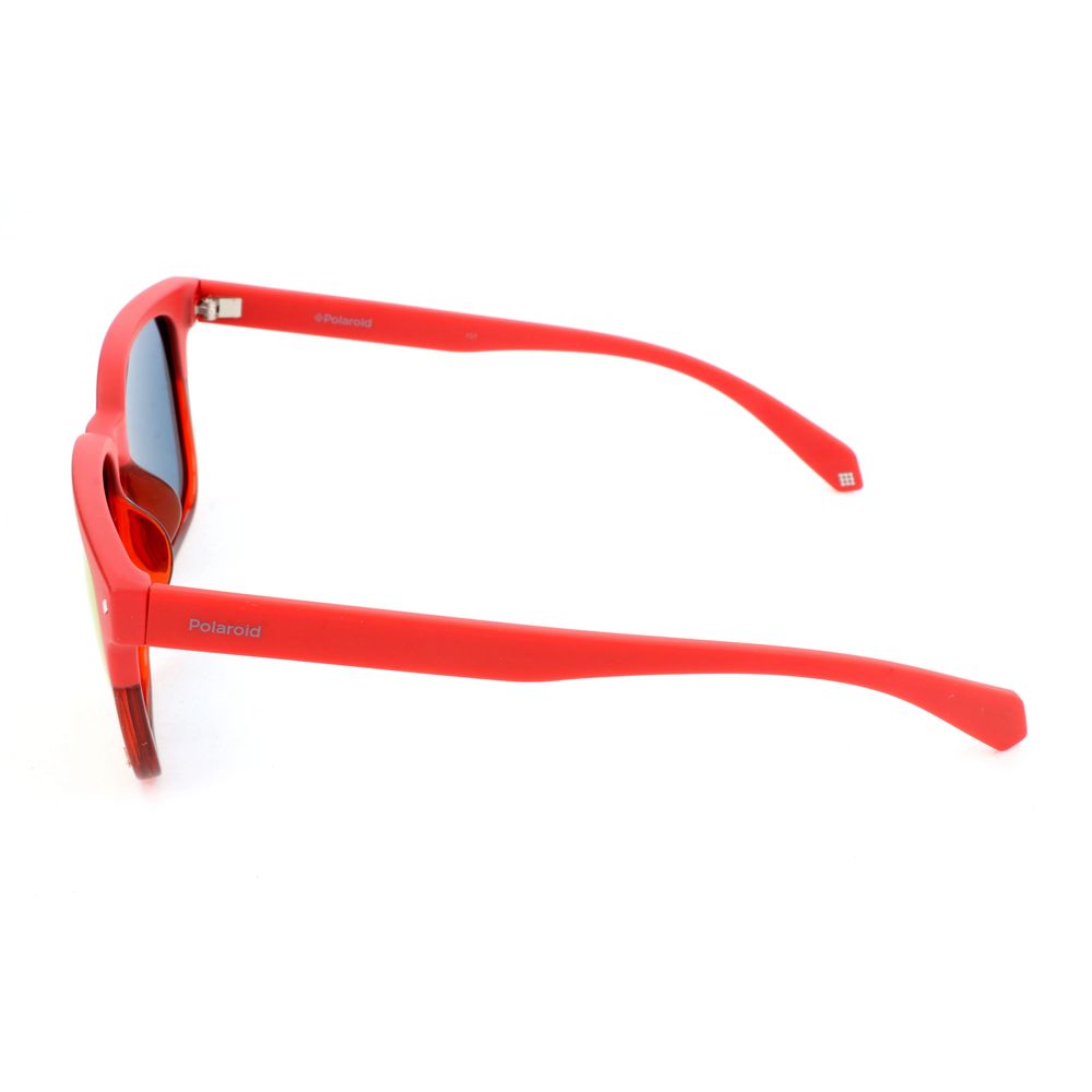 Polaroid Red Polycarbonate Sunglasses - ACCEXO