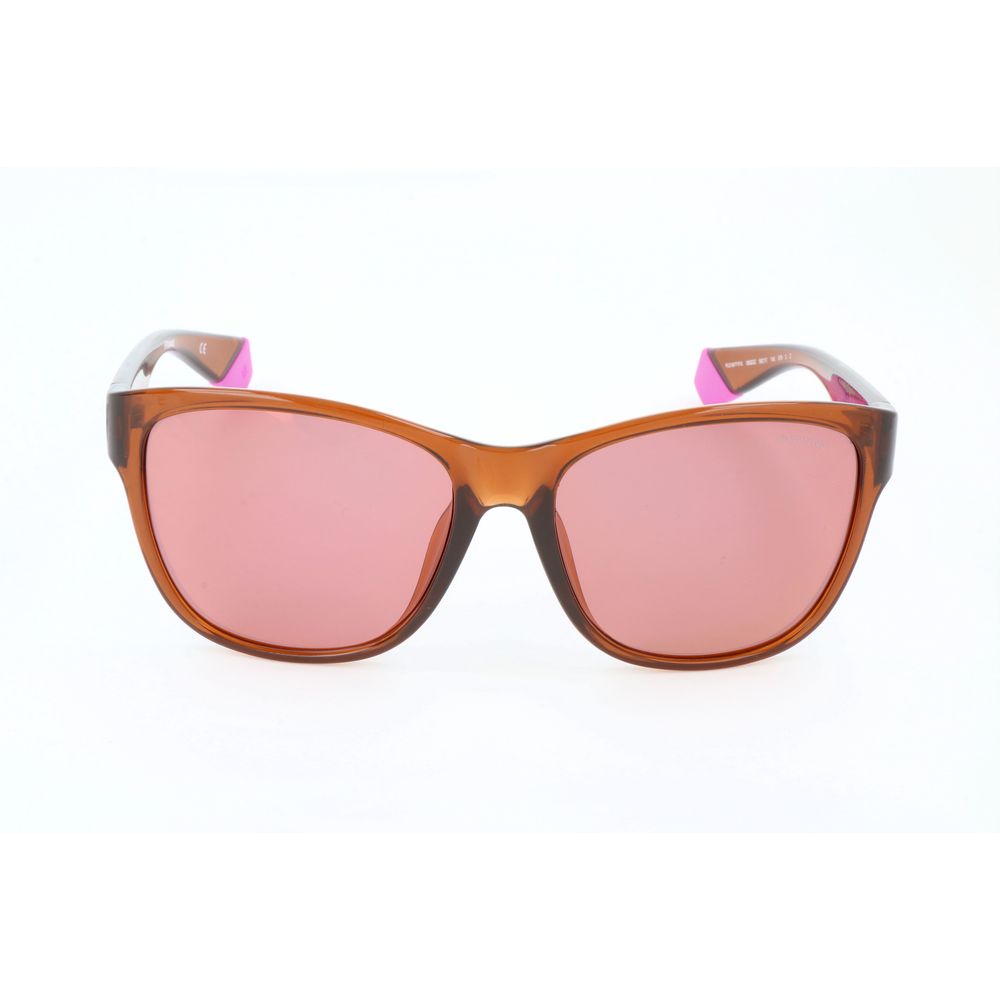 Polaroid Brown Polycarbonate Sunglasses - ACCEXO