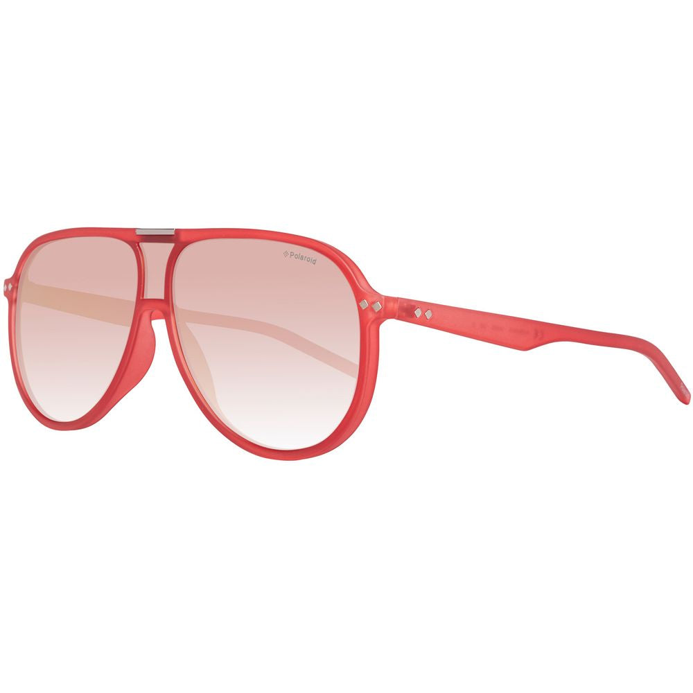 Polaroid Red Acetate Sunglasses - ACCEXO
