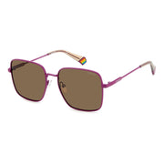Polaroid Purple Metal Sunglasses - ACCEXO