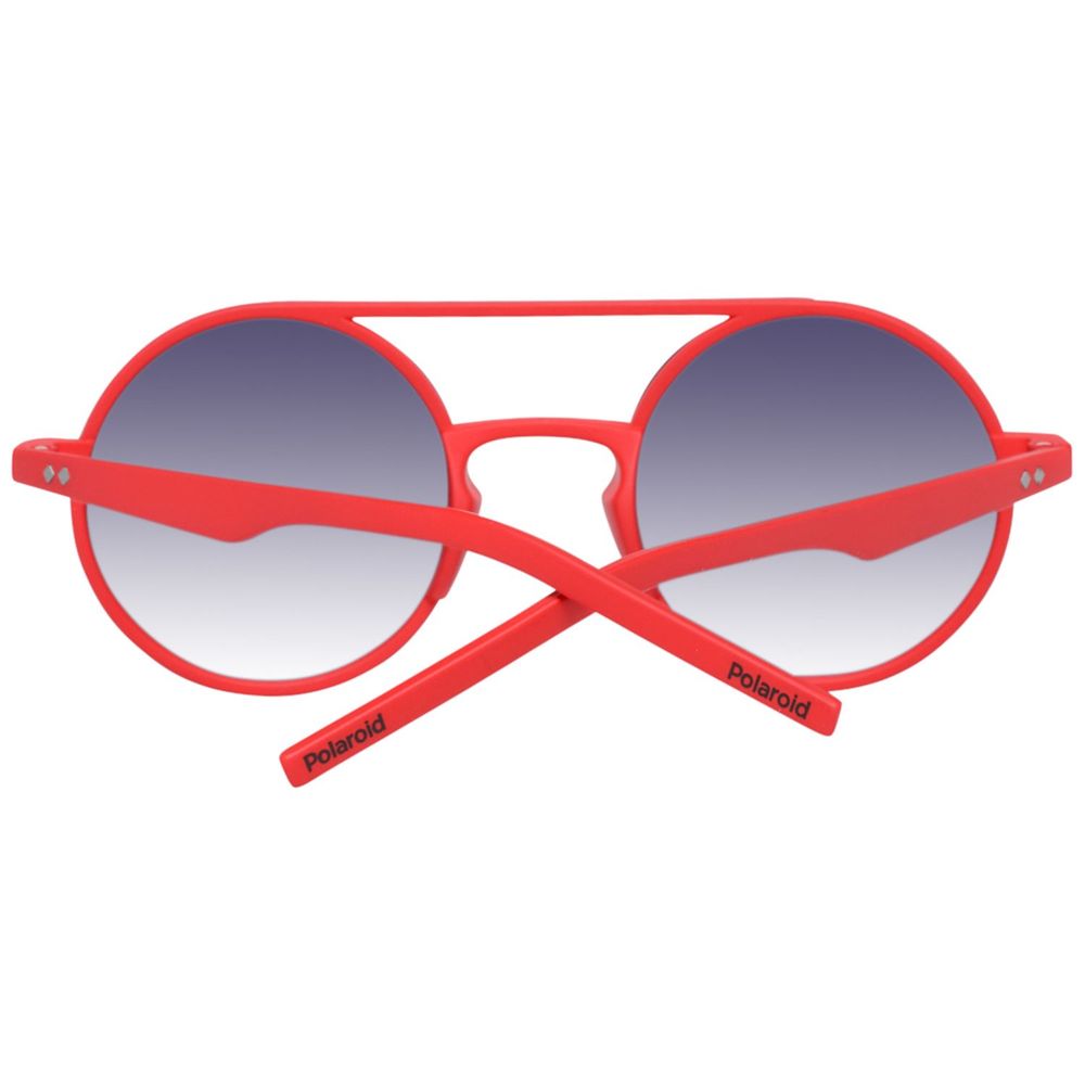 Polaroid Red Plastic Sunglasses - ACCEXO