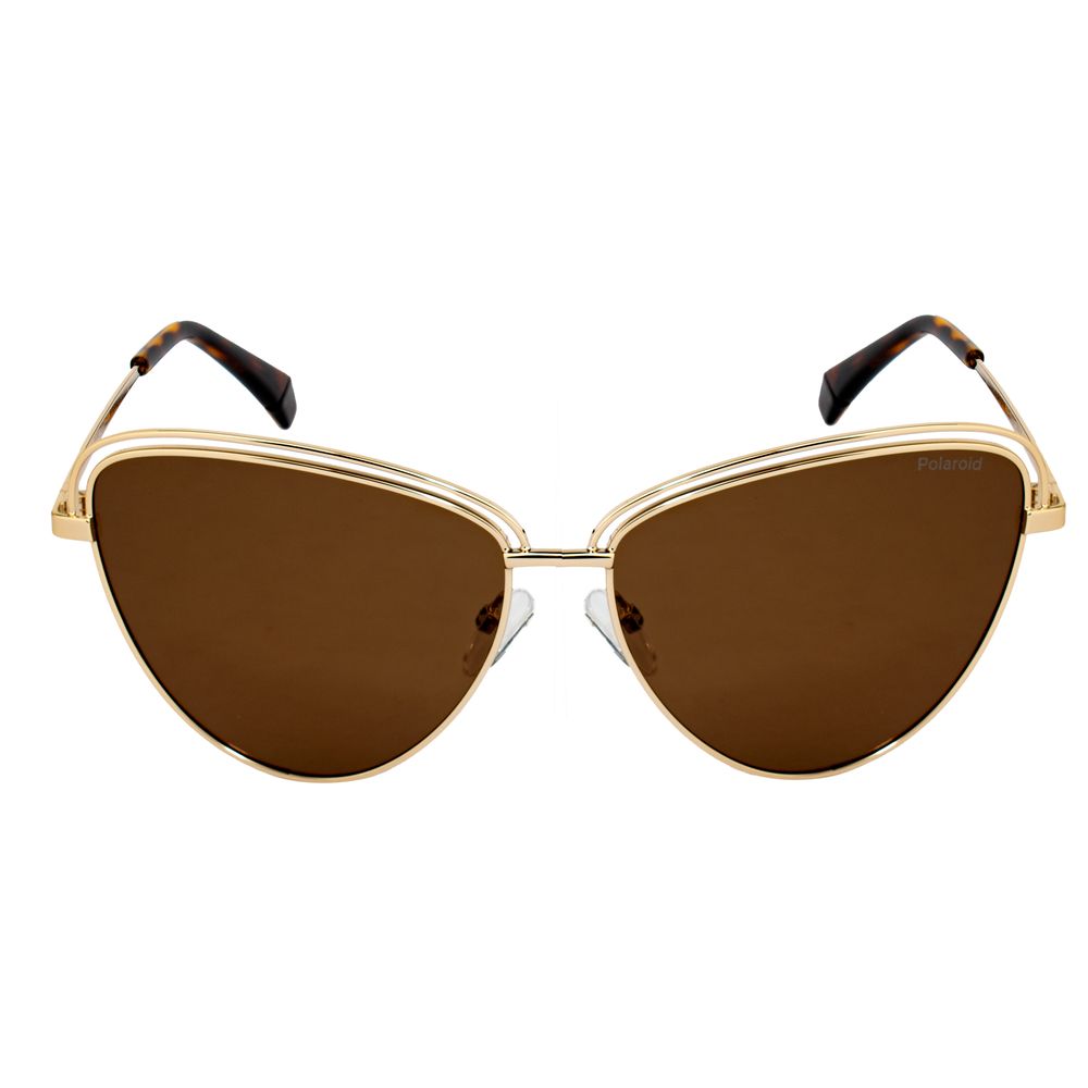 Polaroid Gold Metal Sunglasses - ACCEXO