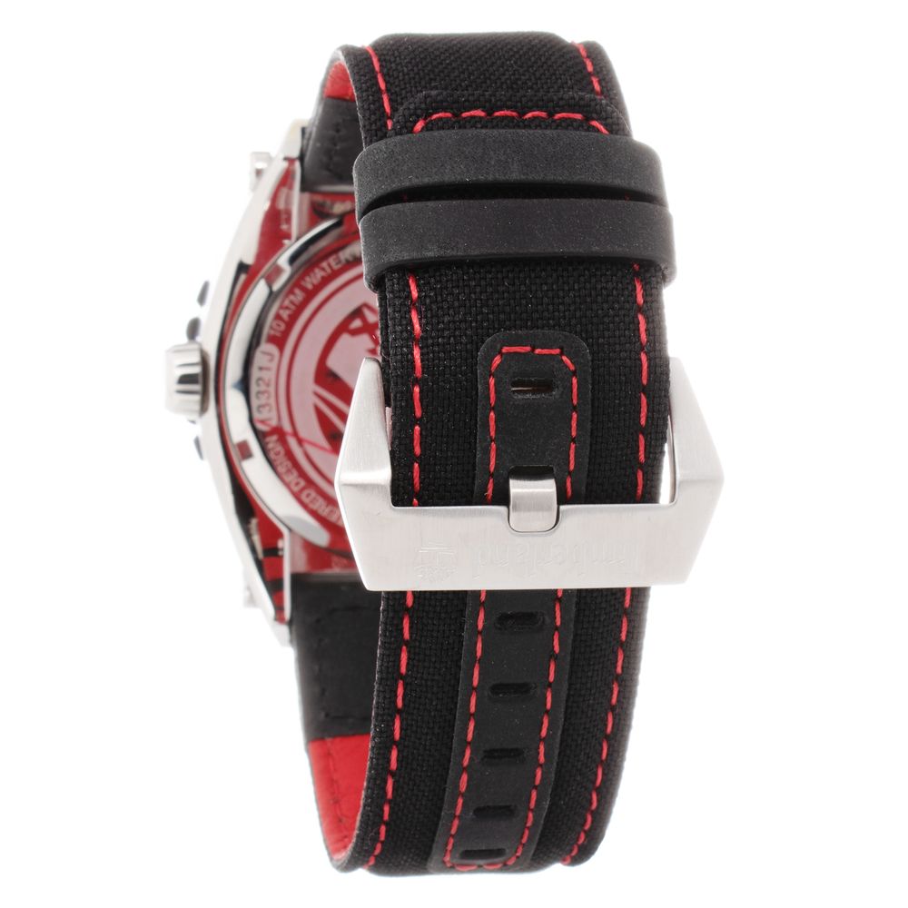Timberland Black Leather Watch - ACCEXO