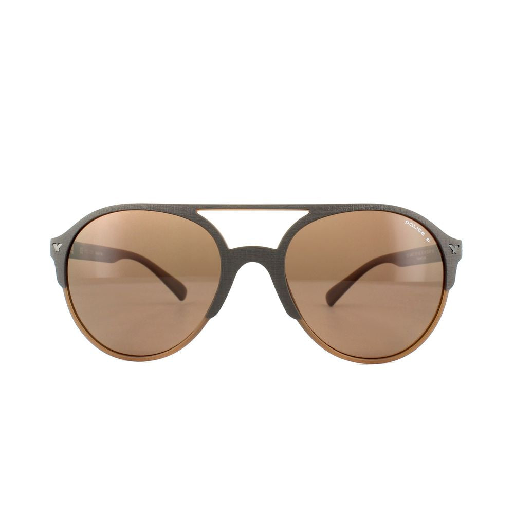 Police Brown Injected Sunglasses - ACCEXO