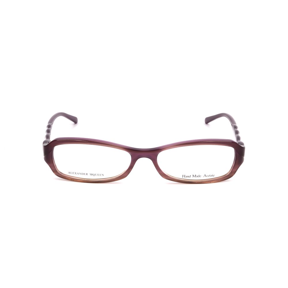 Alexander McQueen Purple Acetate Frames - ACCEXO