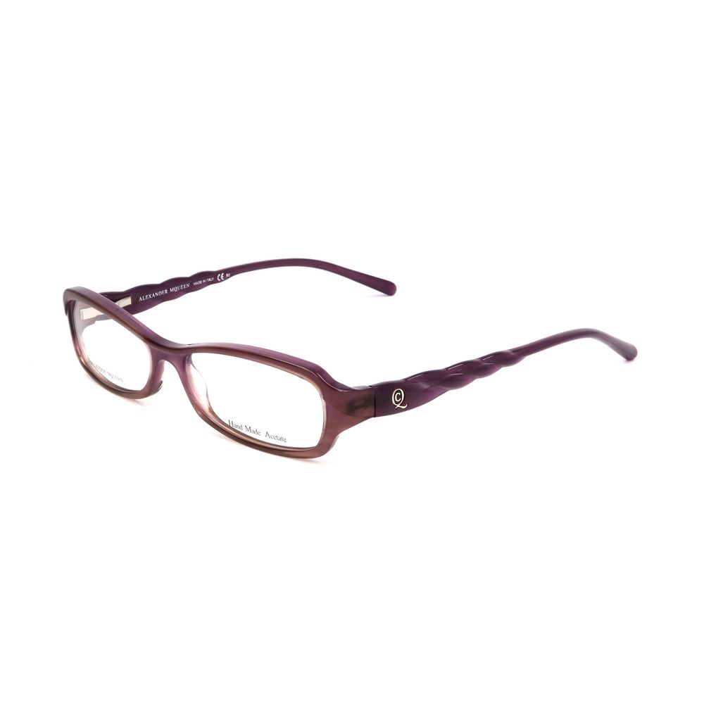 Alexander McQueen Purple Acetate Frames - ACCEXO