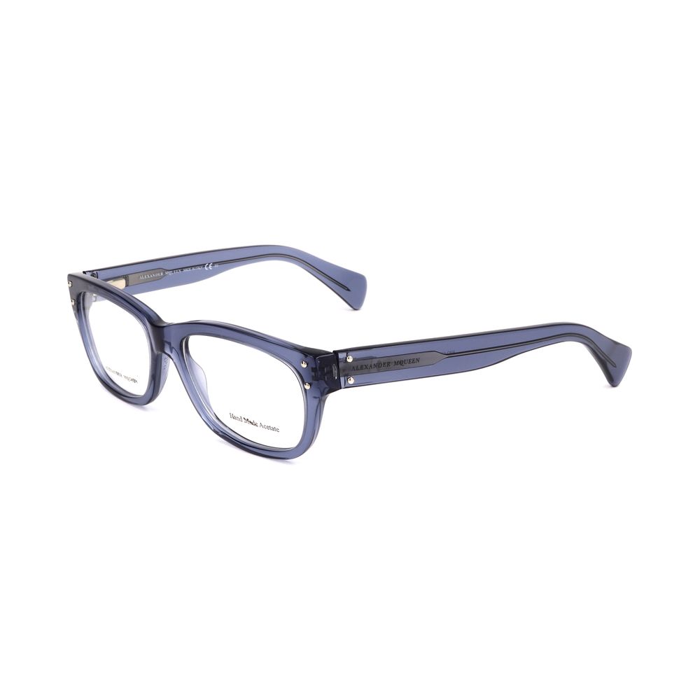 Alexander McQueen Blue Acetate Frames - ACCEXO