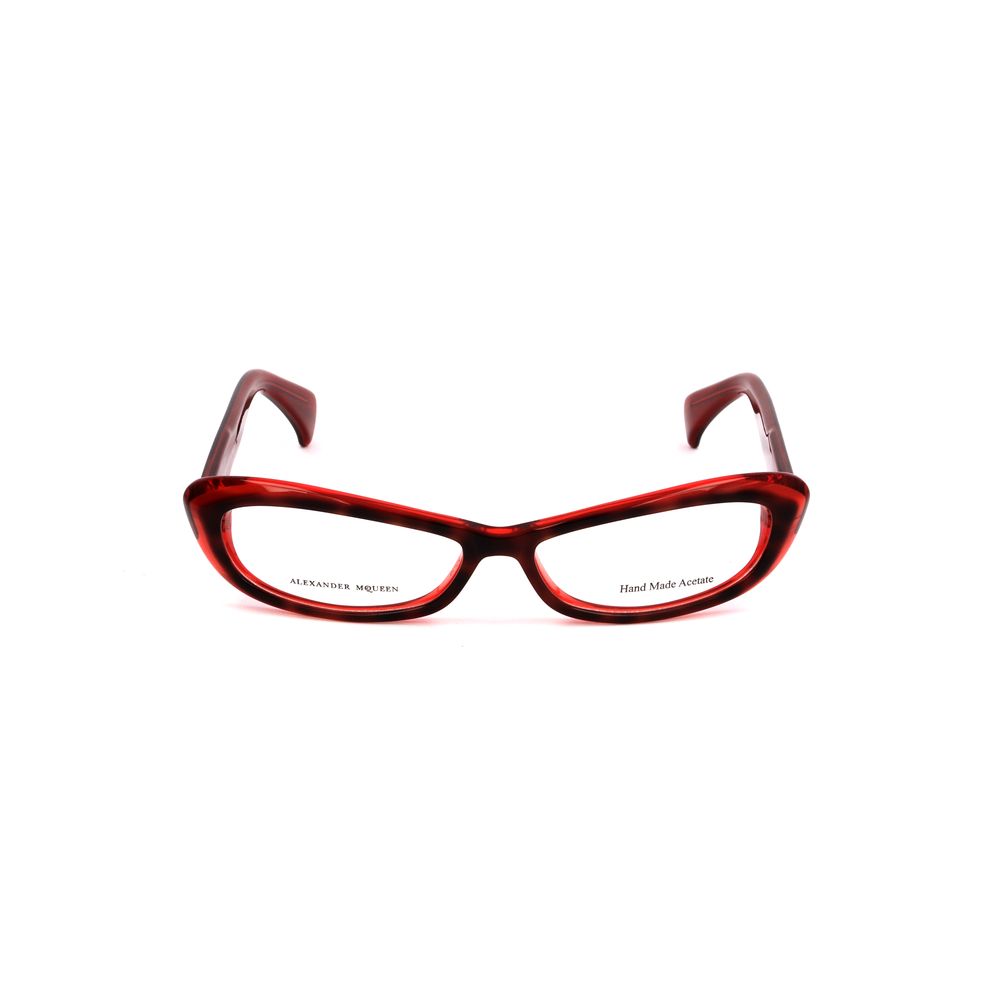 Alexander McQueen Red Acetate Frames - ACCEXO