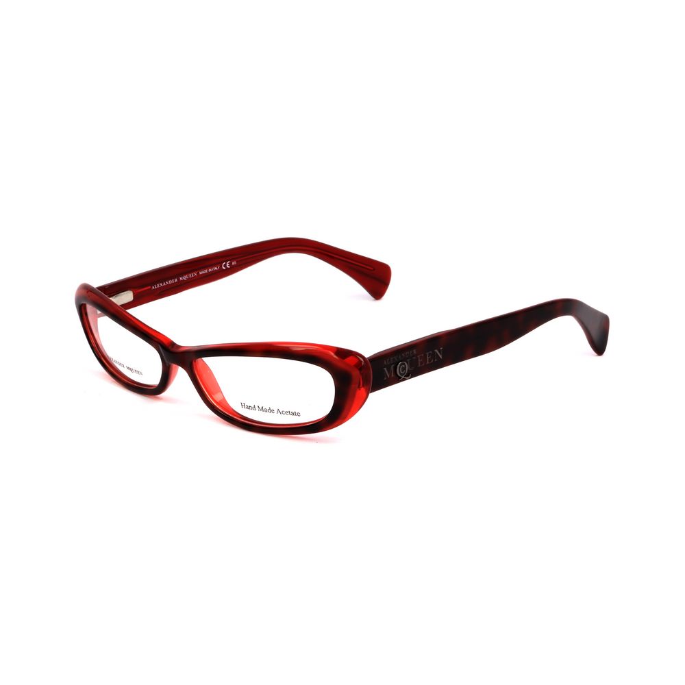 Alexander McQueen Red Acetate Frames - ACCEXO