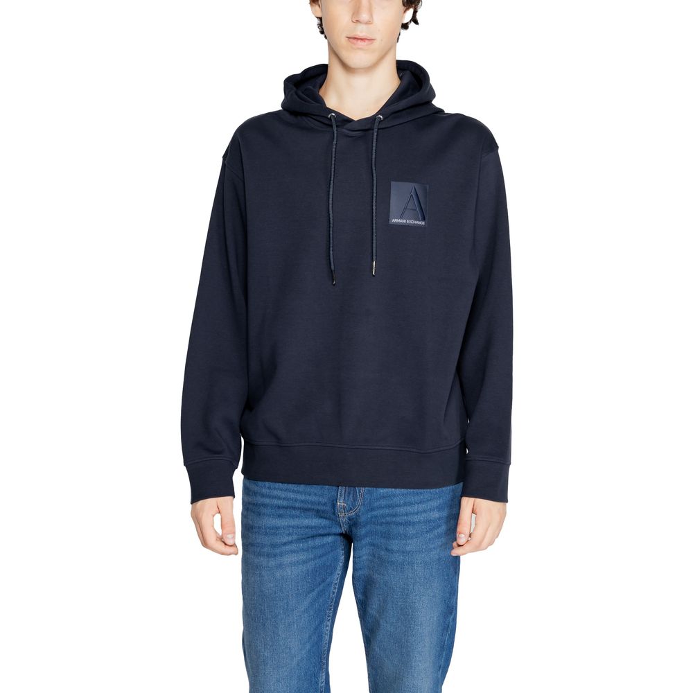 Armani Exchange Blue Cotton Sweater - ACCEXO