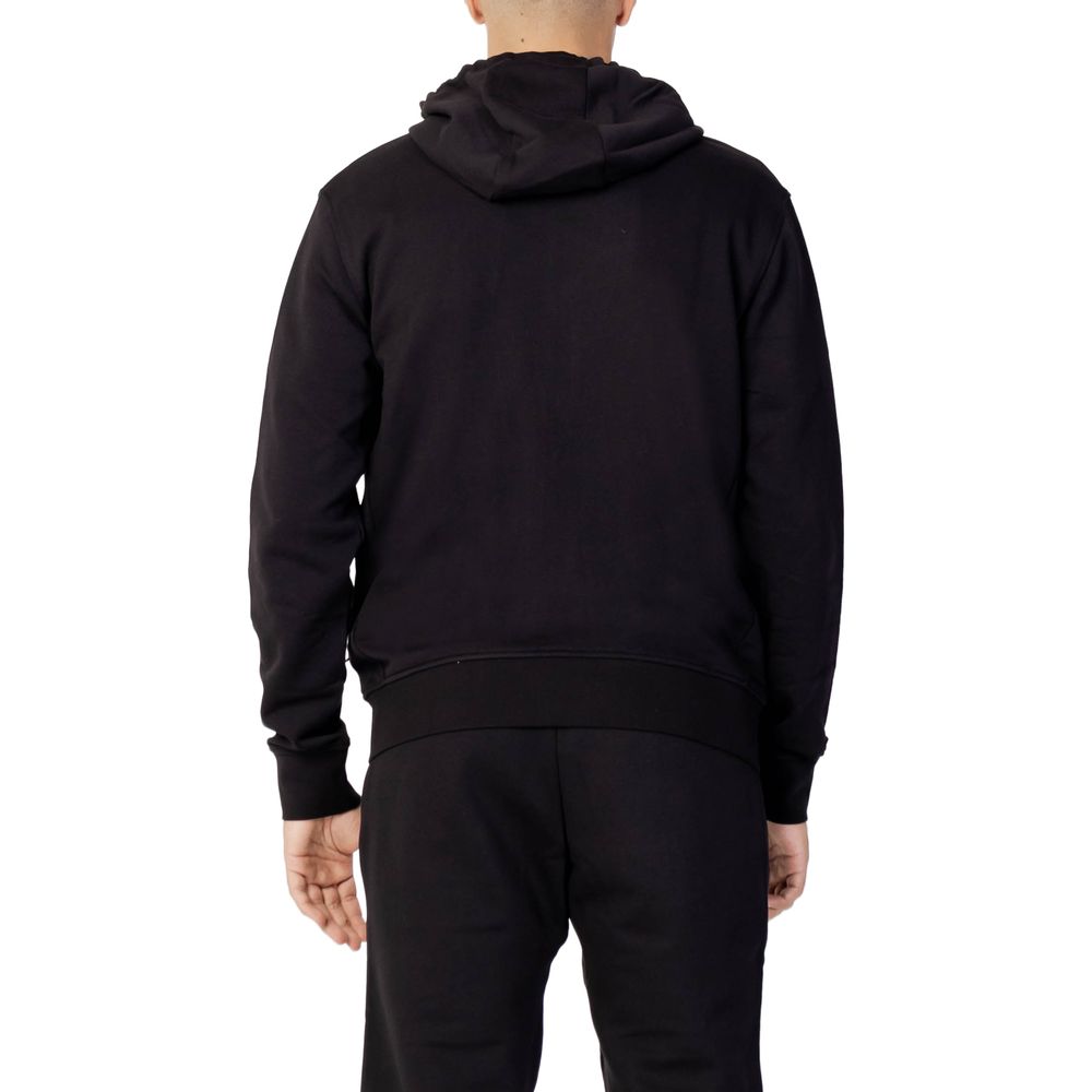 Armani Exchange Black Cotton Sweater - ACCEXO