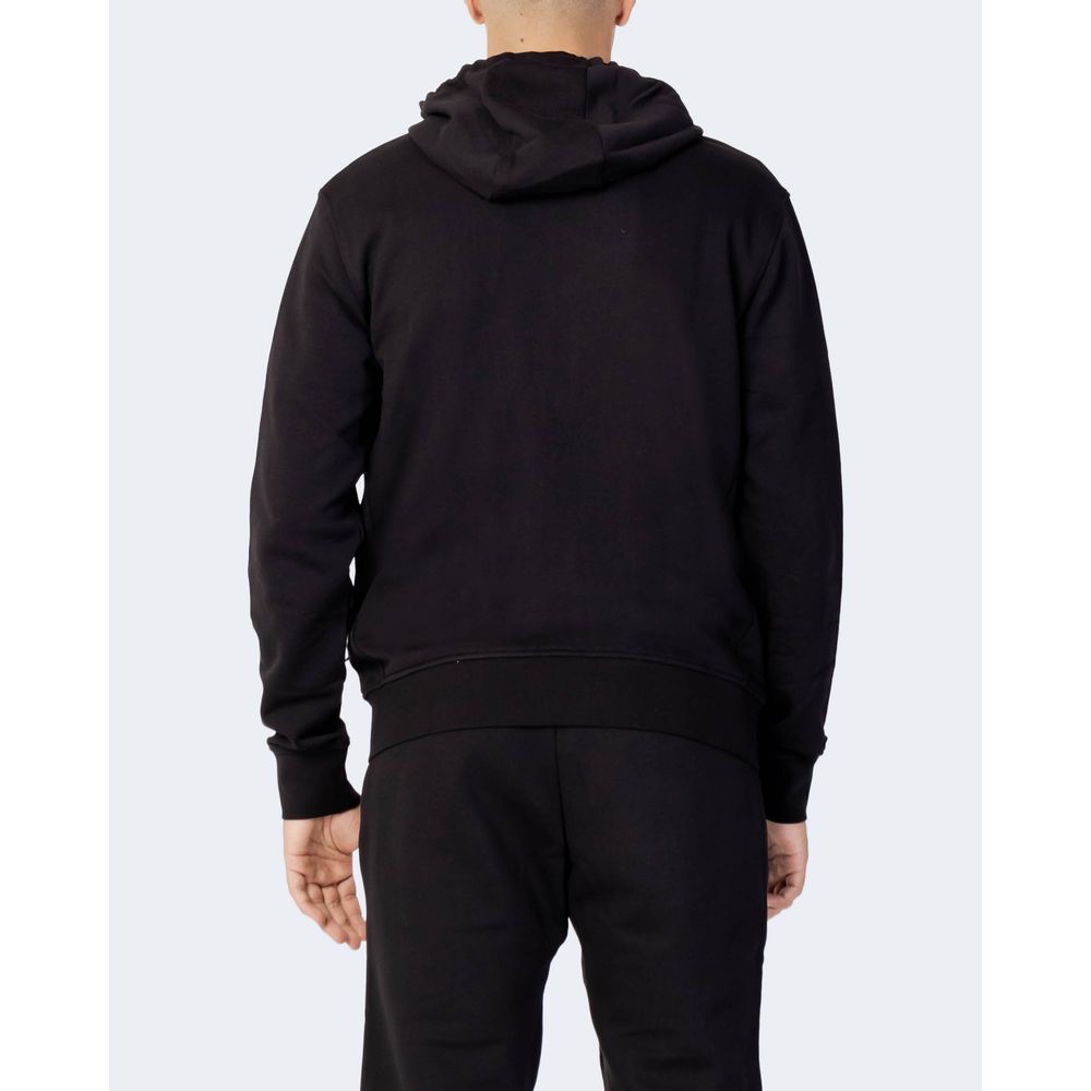 Armani Exchange Black Cotton Sweater - ACCEXO