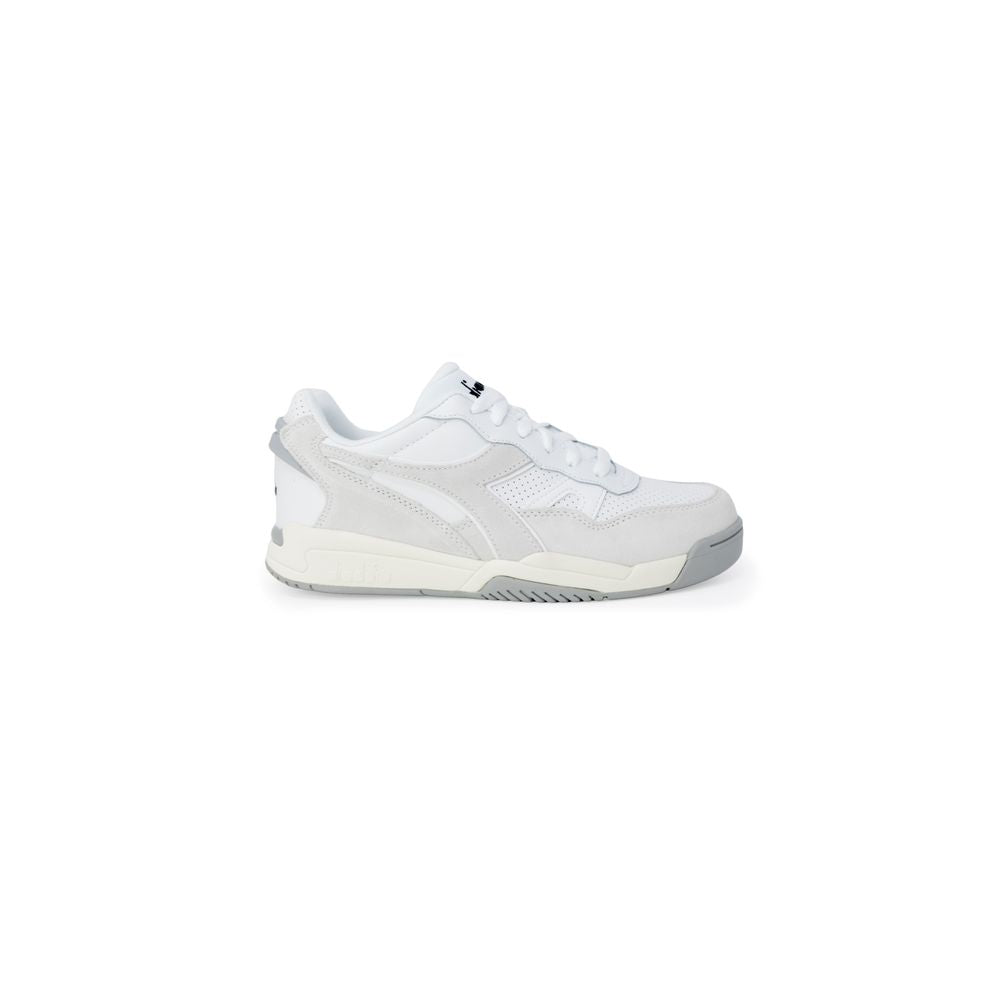Diadora White Artificial Leather Sneaker - ACCEXO
