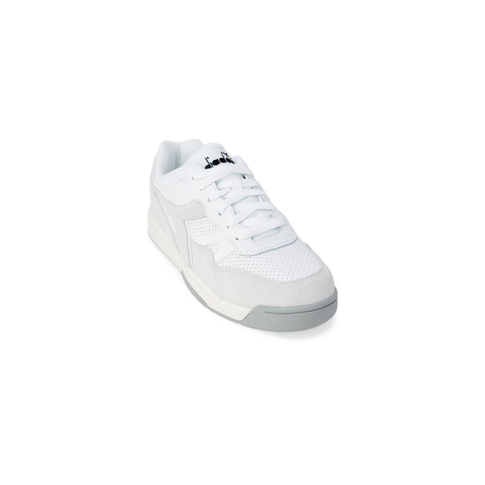 Diadora White Artificial Leather Sneaker - ACCEXO