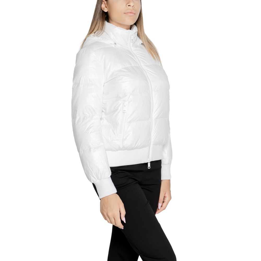 Armani Exchange White Polyamide Jackets & Coat - ACCEXO
