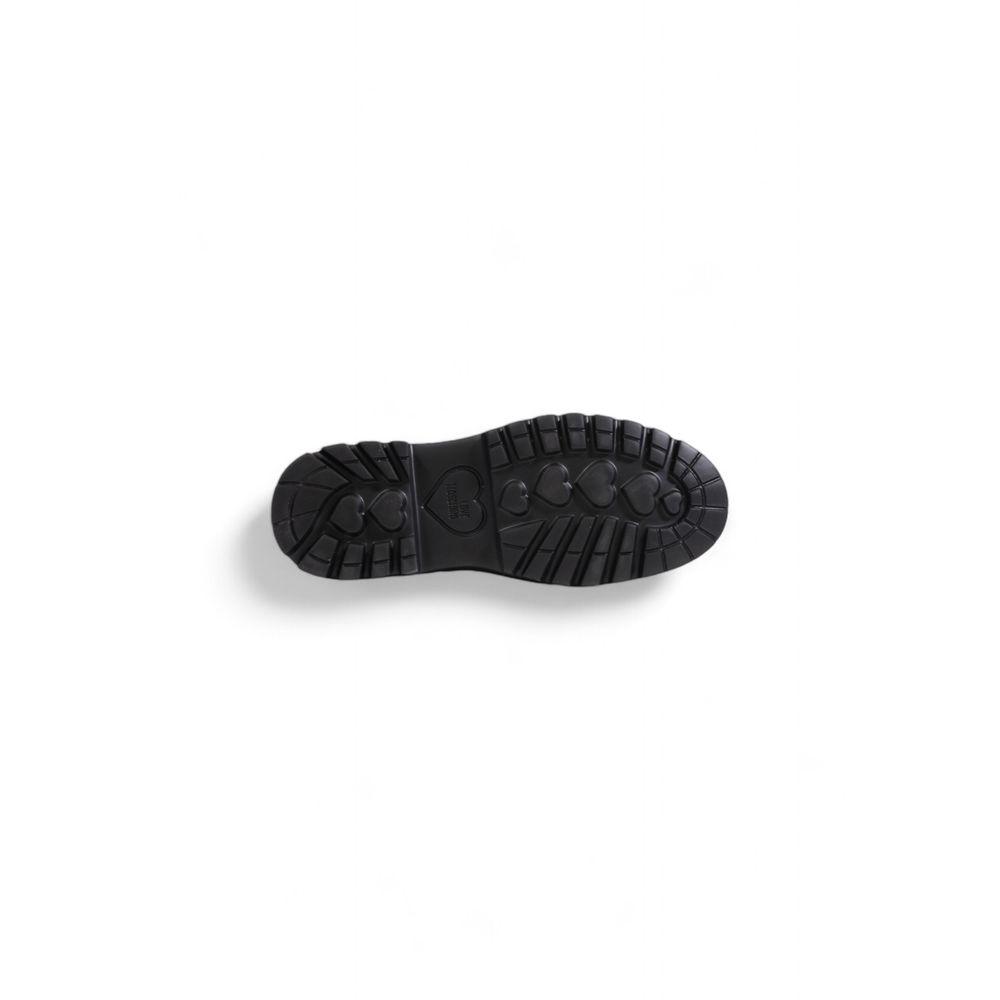 Love Moschino Black Polyethylene Flat Shoe - ACCEXO