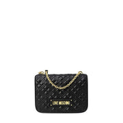 Love Moschino Black Polyethylene Handbag - ACCEXO