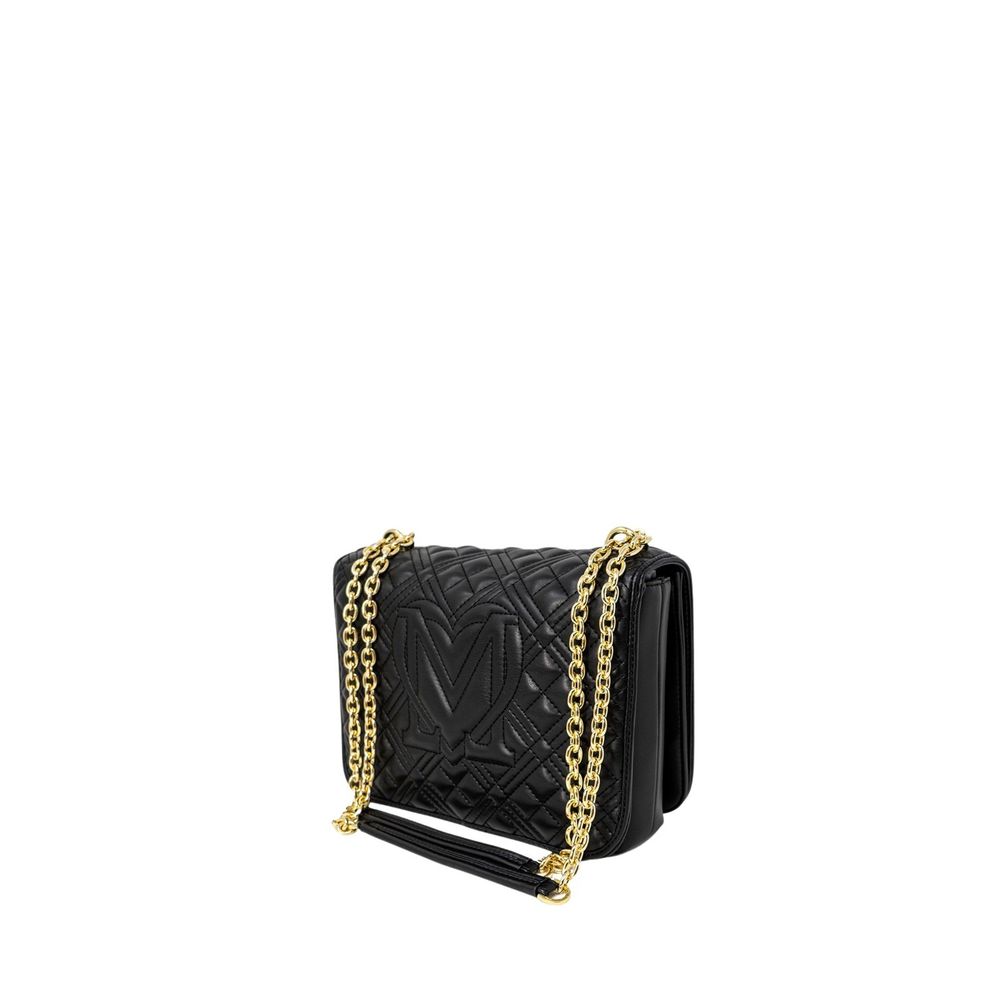 Love Moschino Black Polyethylene Handbag - ACCEXO