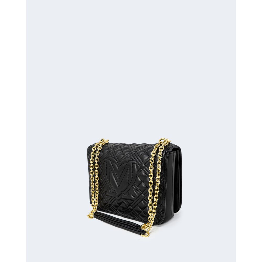 Love Moschino Black Polyethylene Handbag - ACCEXO
