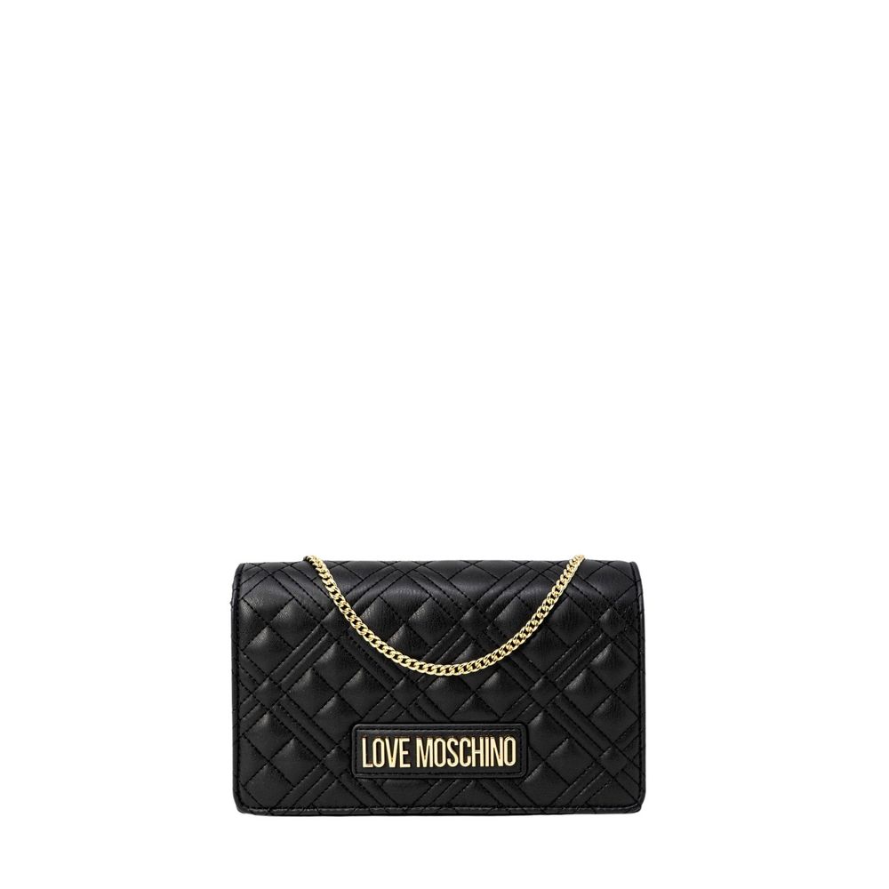 Love Moschino Black Polyethylene Handbag - ACCEXO