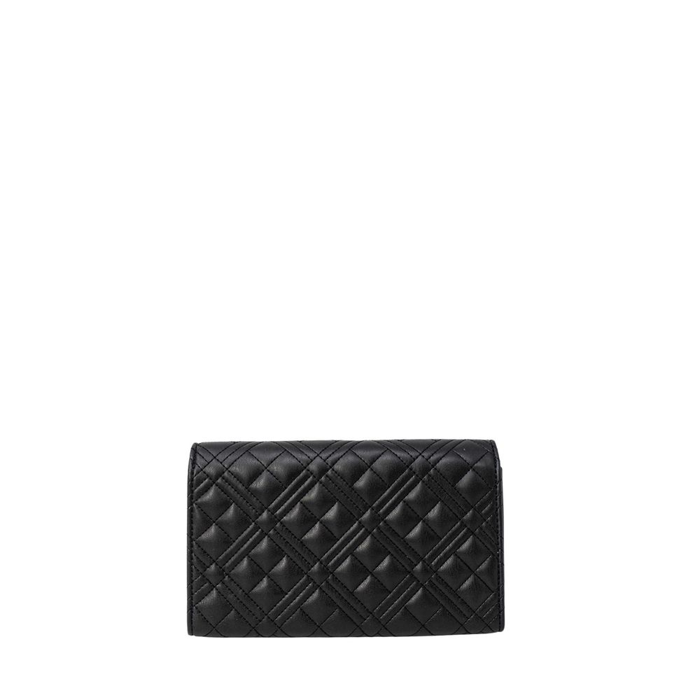 Love Moschino Black Polyethylene Handbag - ACCEXO