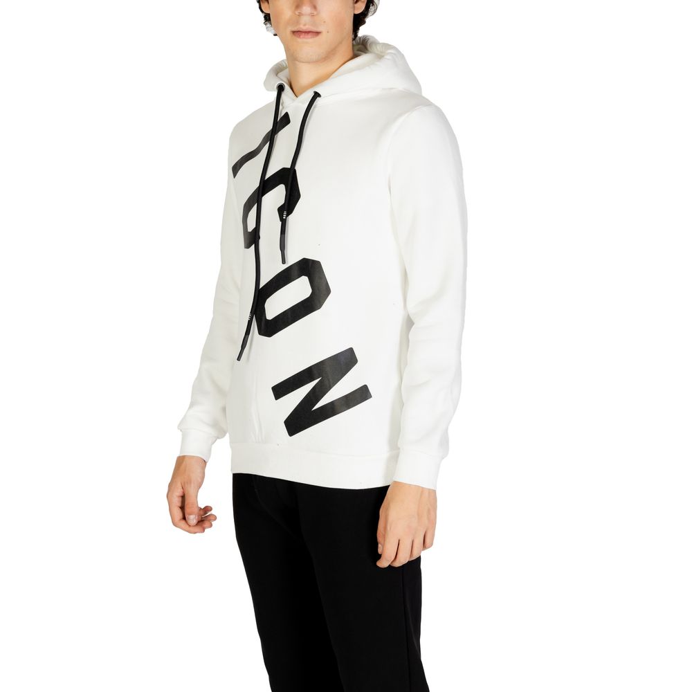 Icon White Cotton Hoody - ACCEXO