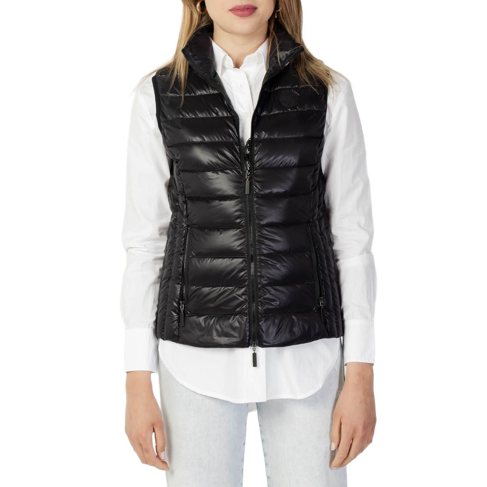 Armani Exchange Black Polyester Jackets & Coat - ACCEXO