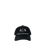 Armani Exchange Black Cotton Hats & Cap - ACCEXO