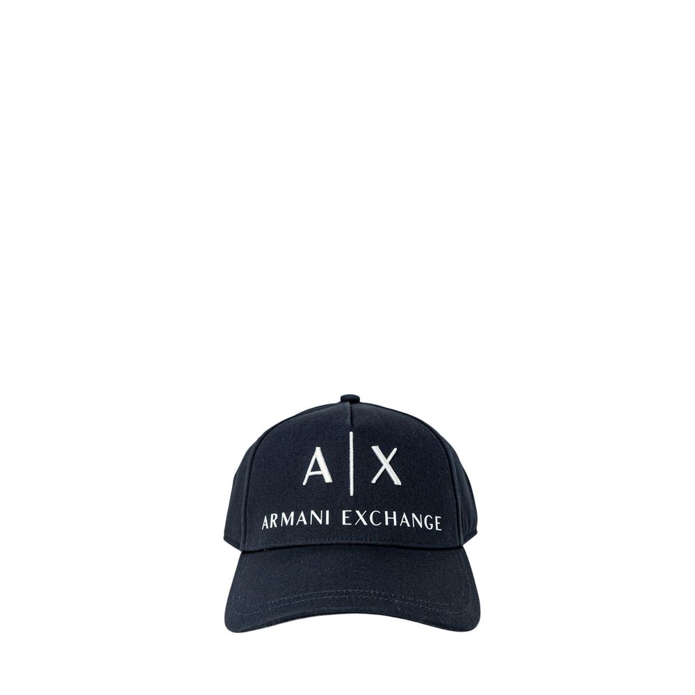 Armani Exchange Blue Cotton Hats & Cap - ACCEXO