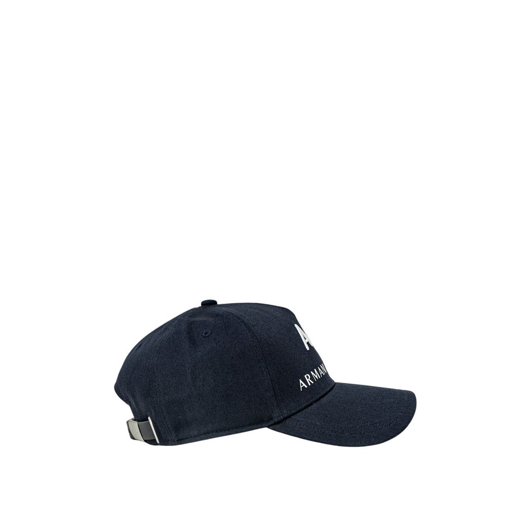 Armani Exchange Blue Cotton Hats & Cap - ACCEXO