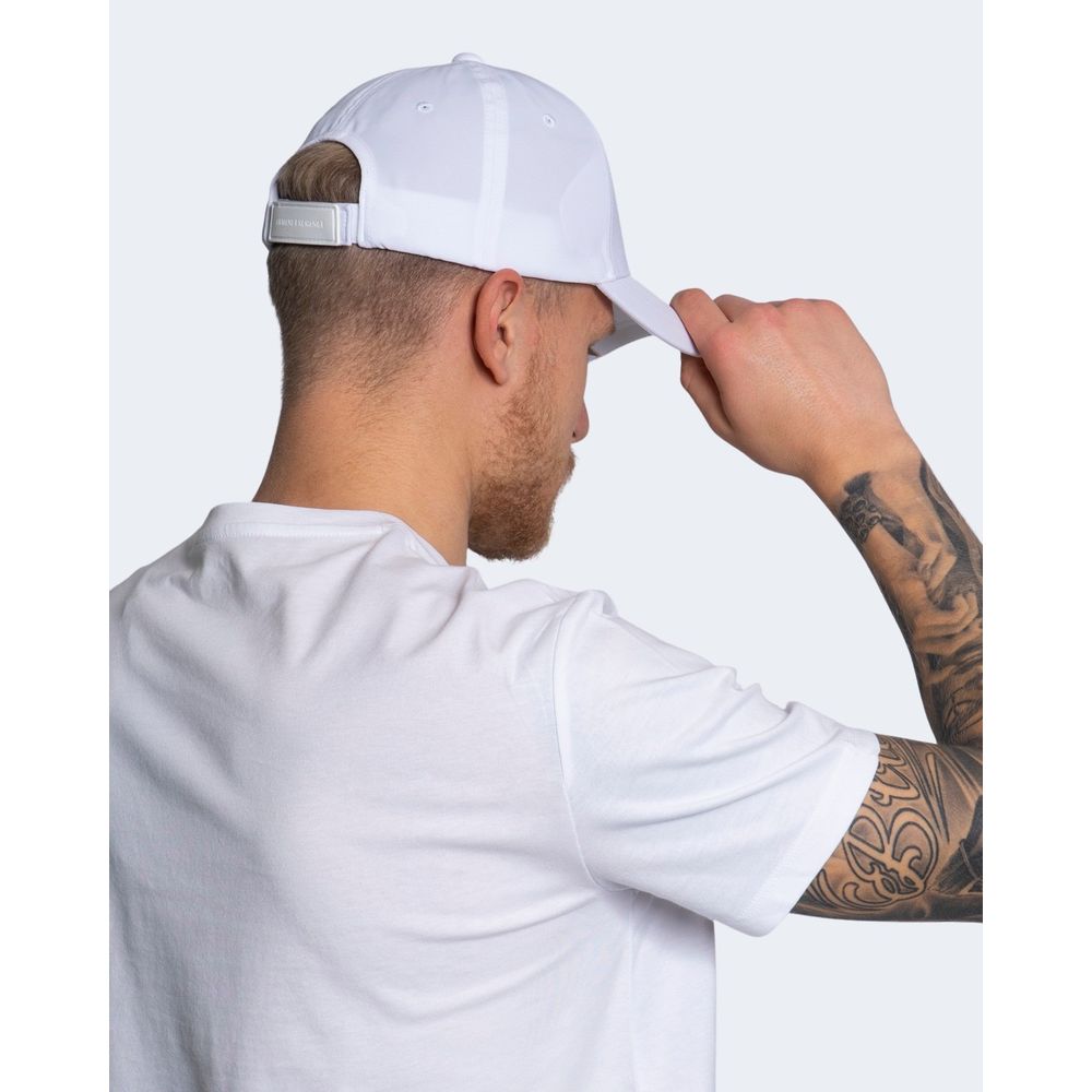 Armani Exchange White Cotton Hats & Cap - ACCEXO