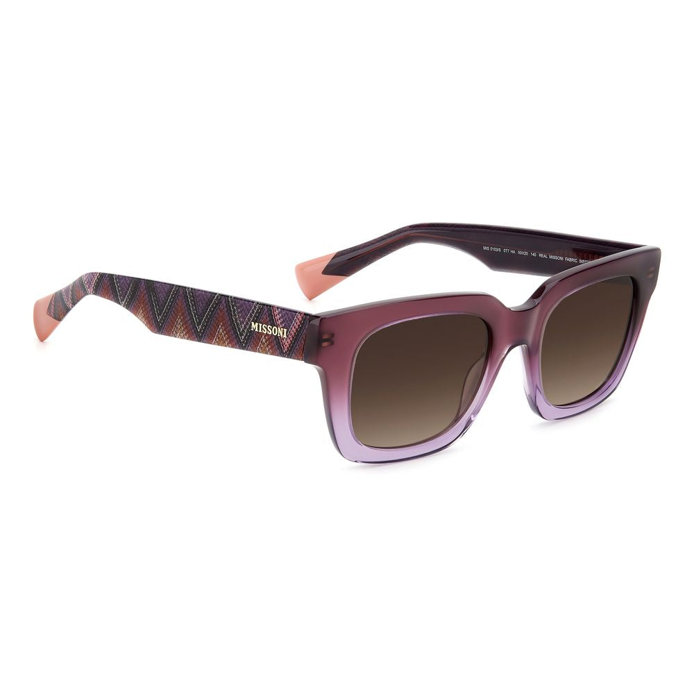 Missoni Purple Acetate Sunglasses - ACCEXO