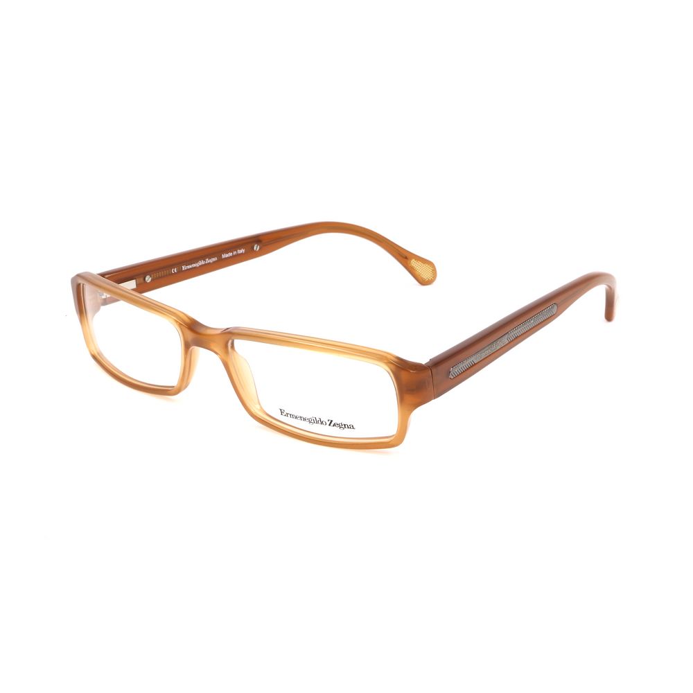 Ermenegildo Zegna Brown Plastic Frames - ACCEXO