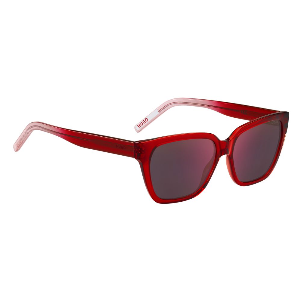Hugo Boss Red Acetate Sunglasses - ACCEXO