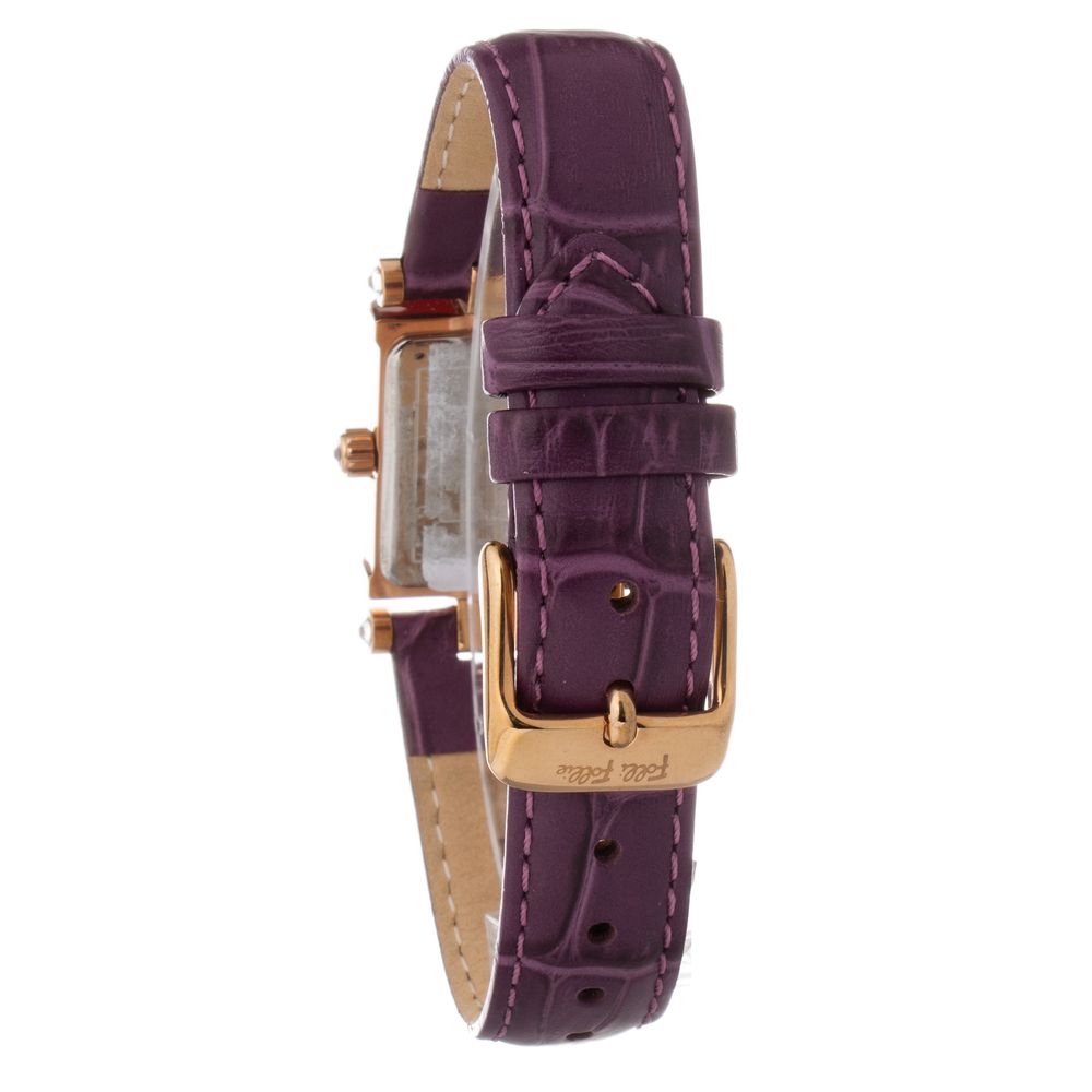 Folli Follie Purple Leather Watch - ACCEXO