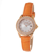 Folli Follie Orange Leather Watch - ACCEXO