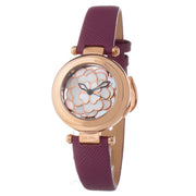Folli Follie Purple Leather Watch - ACCEXO