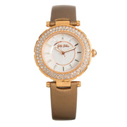 Folli Follie Brown Leather Watch - ACCEXO