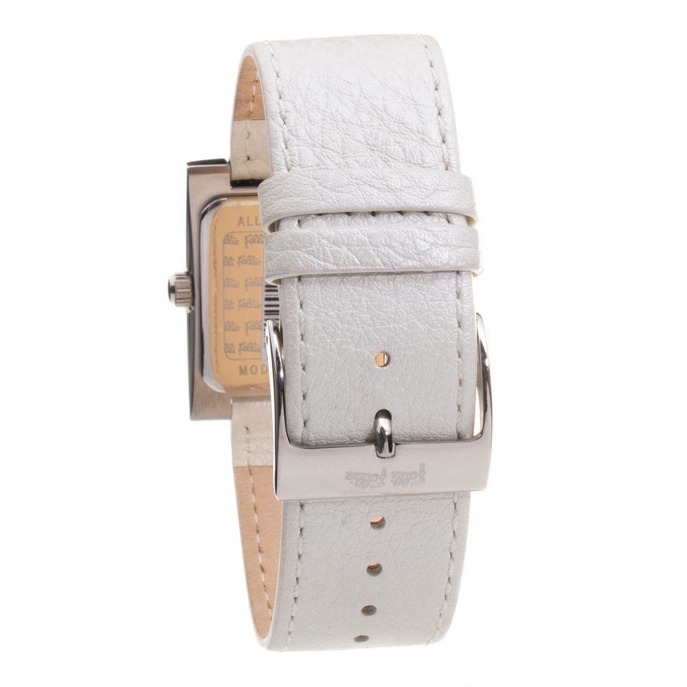 Folli Follie Gray Leather Watch - ACCEXO