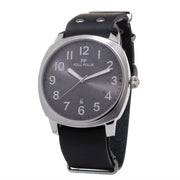 Folli Follie Black Leather Watch - ACCEXO