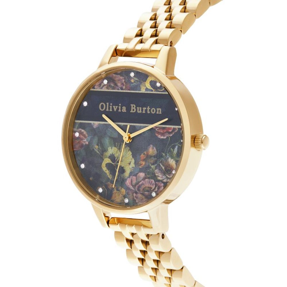 Olivia Burton Gold Steel Watch - ACCEXO