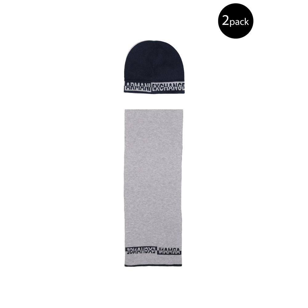 Armani Exchange Blue Polyamide Scarf - ACCEXO