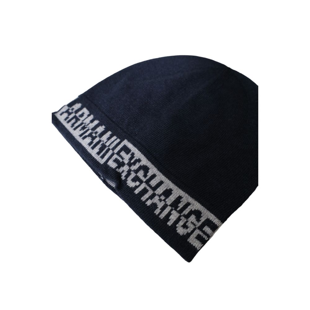 Armani Exchange Blue Polyamide Scarf - ACCEXO