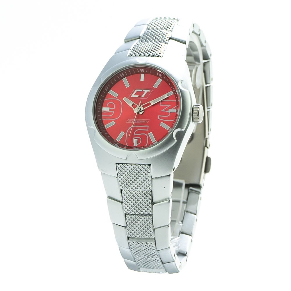 Chronotech Silver Steel Watch - ACCEXO