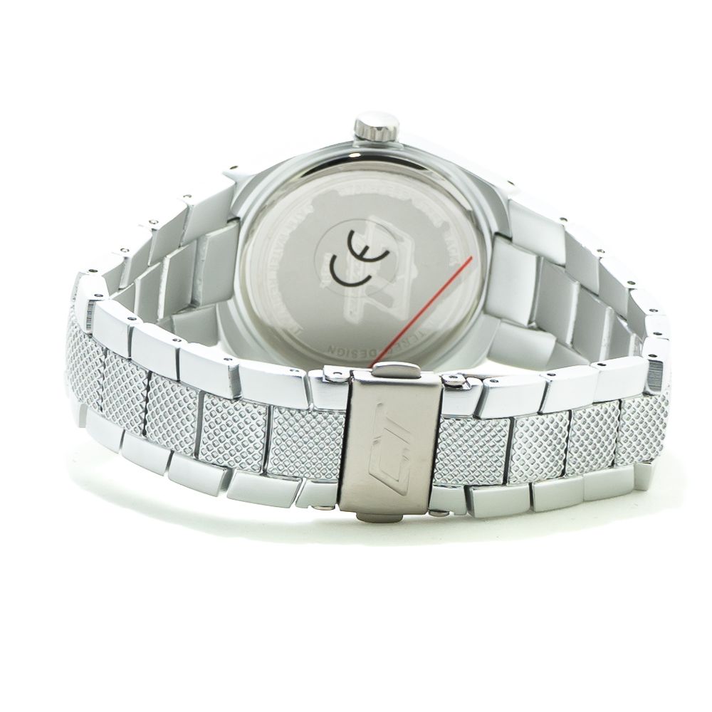 Chronotech Silver Steel Watch - ACCEXO
