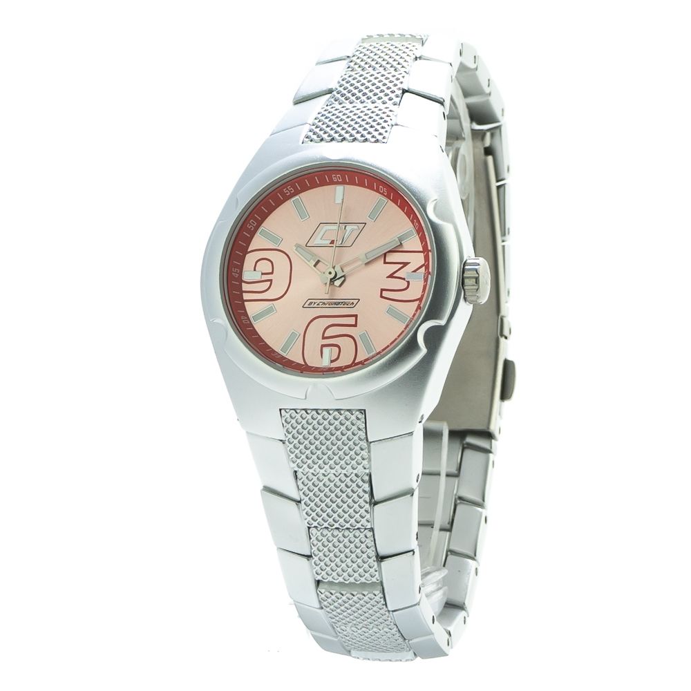 Chronotech Silver Polycarbonate Watch - ACCEXO