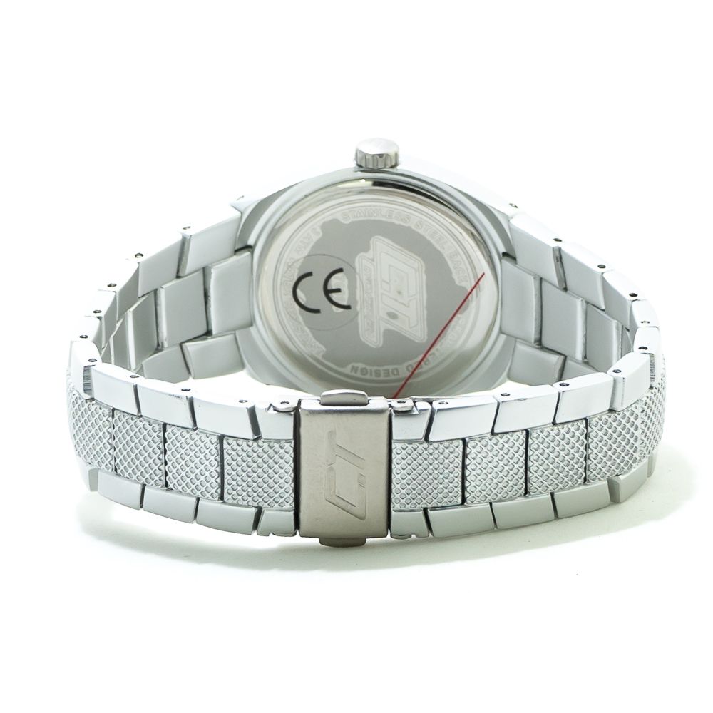 Chronotech Silver Polycarbonate Watch - ACCEXO