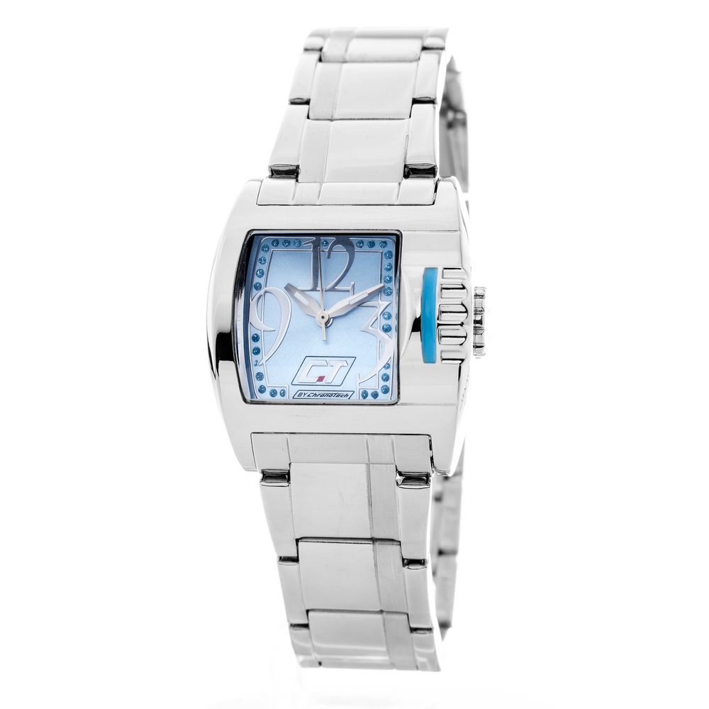 Chronotech Silver Steel Watch - ACCEXO