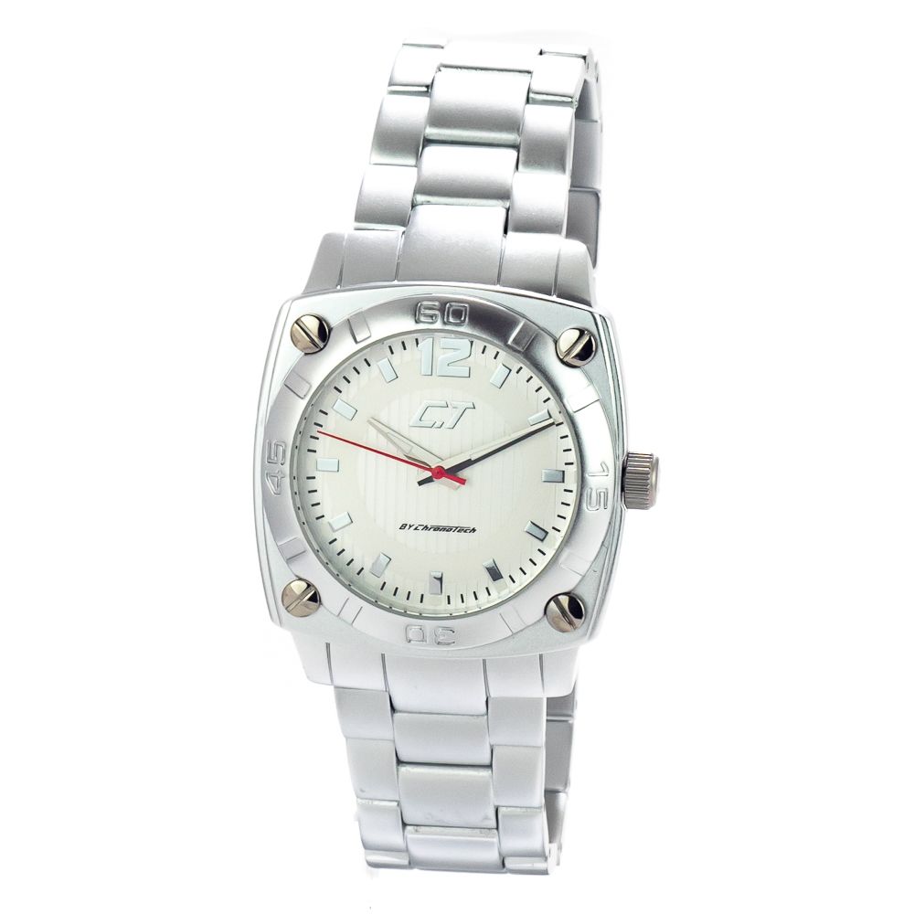 Chronotech Silver Aluminum Watch - ACCEXO