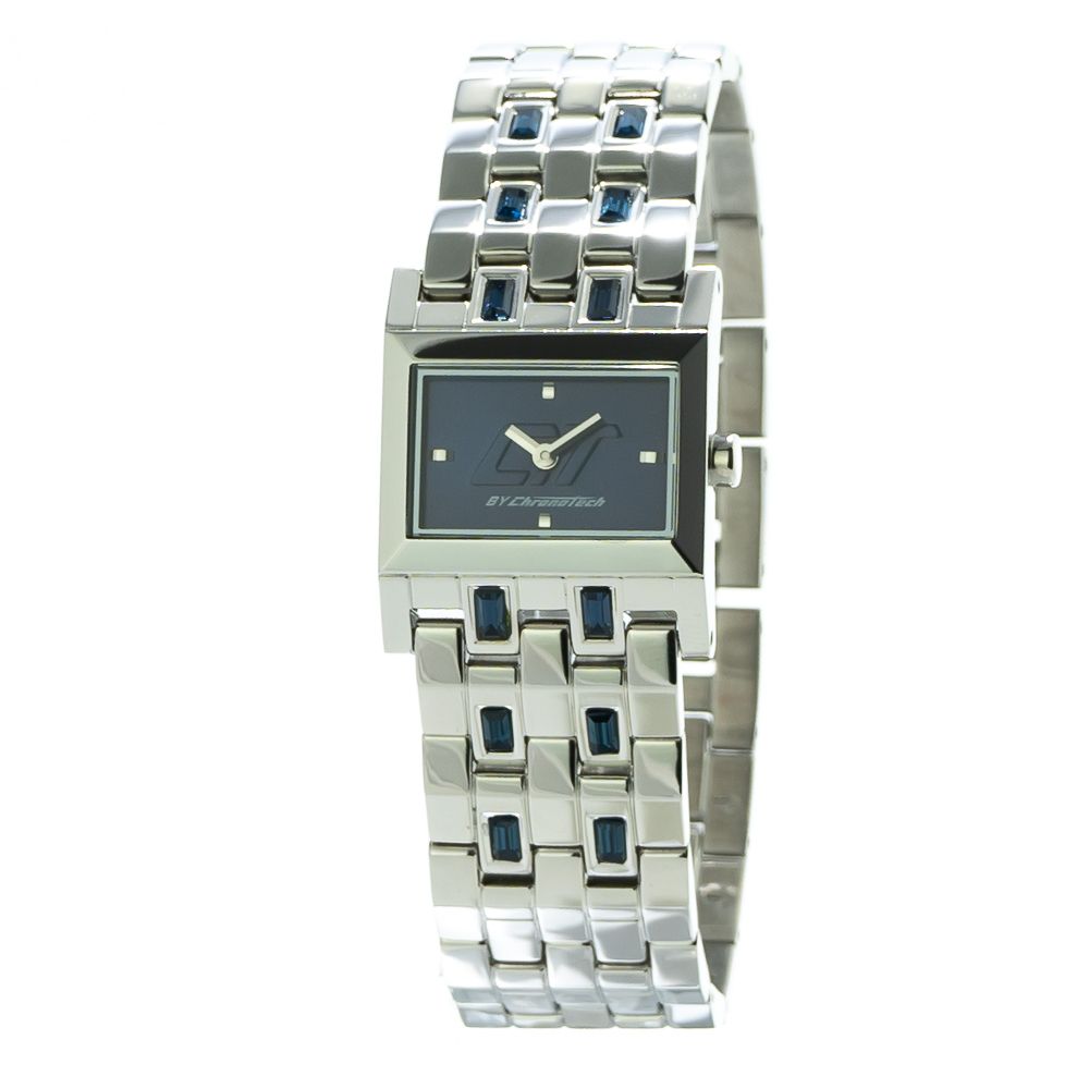Chronotech Silver Steel Watch - ACCEXO